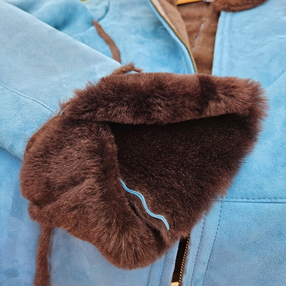 🍀HP🍀 Pasha Veneto Shearling Jacket/Coat - Picture 9 of 9